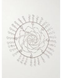 Rabanne - Tone And Crystal Chainmail Headpiece - Lyst