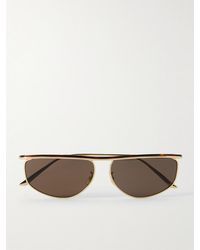 Oliver Peoples - Khaite 1986 D-Frame Tortoiseshell Acetate And-Tone Metal Sunglasses - Lyst