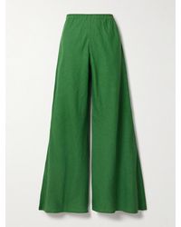 Suzie Kondi - Aensi Linen Wide-Leg Pants - Lyst