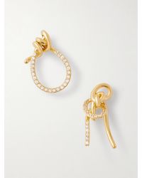 Completedworks - Notsobig Thread Ii Recycled Vermeil Topaz Earrings - Lyst