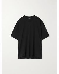 Theory - Oversized Cotton-Jersey T-Shirt - Lyst