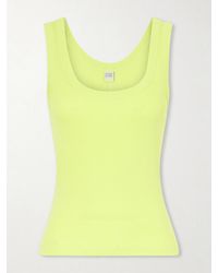 Flore Flore - Hillie Organic Cotton-Jersey Tank Top - Lyst