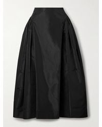 Simone Rocha - Midirock Aus Taft Mit Falten - Lyst