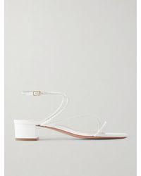Aquazzura - Luca 35 Braided Leather Sandals - Lyst