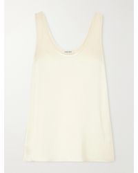 Anine Bing - Lea Silk Tank - Lyst