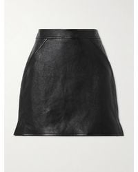 Bally - Minirock Aus Leder - Lyst