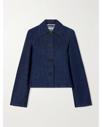 Another Tomorrow - Organic Denim Blouson - Lyst