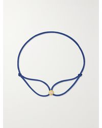 Octavia Elizabeth - Net Sustain Parachute Nesting Gem 18-Karat Recycled, Diamond And Cord Bracelet - Lyst