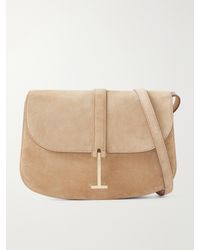 Tom Ford - Small Suede Shoulder Bag - Lyst