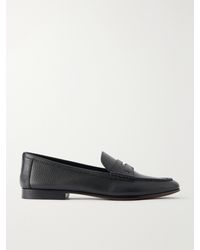 Polo Ralph Lauren - Pebble-Grain Leather Loafers - Lyst