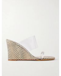 Maryam Nassir Zadeh - Olympia Pvc Wedge Sandals - Lyst