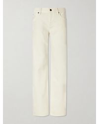 FRAME - The Saturday Low-Rise Straight-Leg Jeans - Lyst