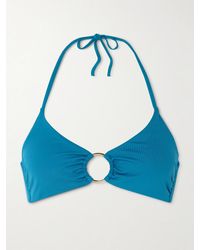 Melissa Odabash - Hamburg Embellished Halterneck Bikini Top - Lyst