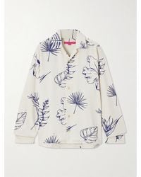 The Elder Statesman - Hemd Aus Einer Baumwoll-Seidenmischung Mit Prints - Lyst