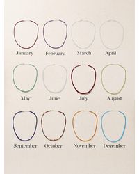 JIA JIA - Net Sustain Birthstone 14-Karat Beaded Necklace - Lyst