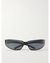 Saint Laurent - Sl 963 Square-Frame Metal Sunglasses - Lyst