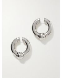 Balenciaga - Mega-Tone Hoop Earrings - Lyst