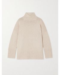 Vince - Wool And Cashmere-Blend Turtleneck Sweater - Lyst