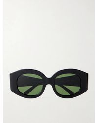 Matteau - Eclipse Round-Frame Acetate Sunglasses - Lyst