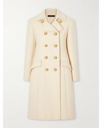 Gucci - Double-Breasted Wool-Blend Coat - Lyst