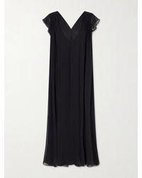 Eres - Midnight Concert Shirred Muslin Maxi Dress - Lyst
