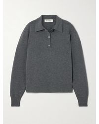 Rohe - Pullover Aus Einer Woll-Kaschmirmischung Mit Polokragen - Lyst