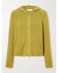 Still Here - Bear Hooded Cotton Cardigan - Lyst