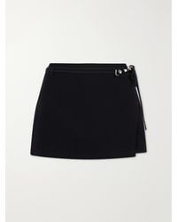 Loewe - Paula's Ibiza Cotton And Silk-Blend Crepe Shorts - Lyst