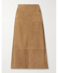 Proenza Schouler - Nadia Midirock Aus Veloursleder - Lyst
