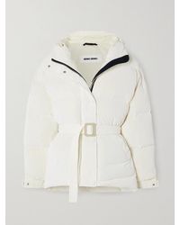 Ienki Ienki - Michlin Hooded Belted Quilted Shell Down Jacket - Lyst