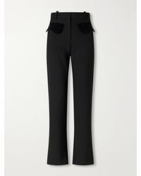 D'Estree - Tina Gallie Crepe Straight-Leg Pants - Lyst