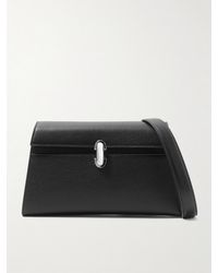 SAVETTE - Symmetry Textured-Leather Shoulder Bag - Lyst