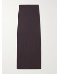 Skims - Soft Lounge Long Skirt – Phoenix – Maxirock Aus Einer Modal-Kaschmirmischung Mit Stretch-Anteil - Lyst