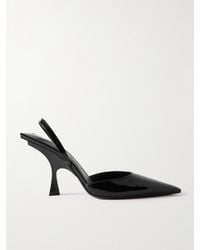 The Attico - Ester Patent-Leather Mules - Lyst
