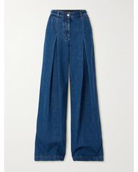 Dolce & Gabbana - High-Rise Wide-Leg Jeans - Lyst