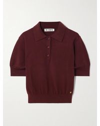 ÉTERNE - Journey Embellished Cashmere Polo Shirt - Lyst