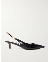 Gucci - Signoria Patent Slingback Pump - Lyst