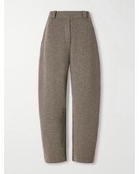 Lisa Yang - Wrenda Cashmere Barrel-Leg Pants - Lyst