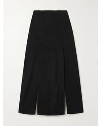 Proenza Schouler - Wool-Blend Felt Maxi Skirt - Lyst