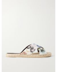 Missoni - Harlow Crochet-Knit Espadrille Sandals - Lyst