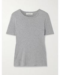 Nili Lotan - Elin Cotton And Cashmere-Blend T-Shirt - Lyst