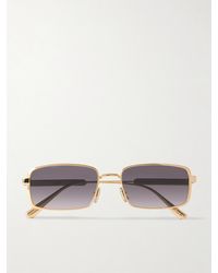 Dior - Diorcannage S2U Rectangular-Frame-Tone Sunglasses - Lyst