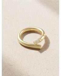 Tabayer - Oera Ring Aus 18 Karat Mit Diamanten - Lyst