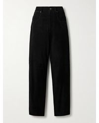 Isabel Marant - Pantalon Fuselé En Daim Darielle - Lyst