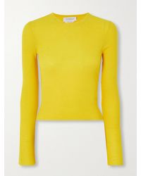 Gabriela Hearst - Kaia Ribbed Merino Wool Top - Lyst