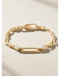 UNIFORM OBJECT - Hinge 18-Karat Diamond Bracelet - Lyst