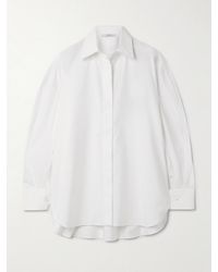 Givenchy - Embroidered Cotton-Poplin Shirt - Lyst