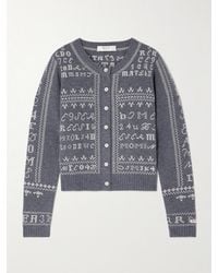 Sea - Kit Embroidered Wool Cardigan - Lyst