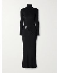 black knit gwendolyn maxi dress Jaylen Bandage Knit Maxi Dress / Black | MESHKI