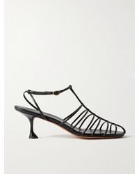 Proenza Schouler - Tee Cage Leather Sandals - Lyst